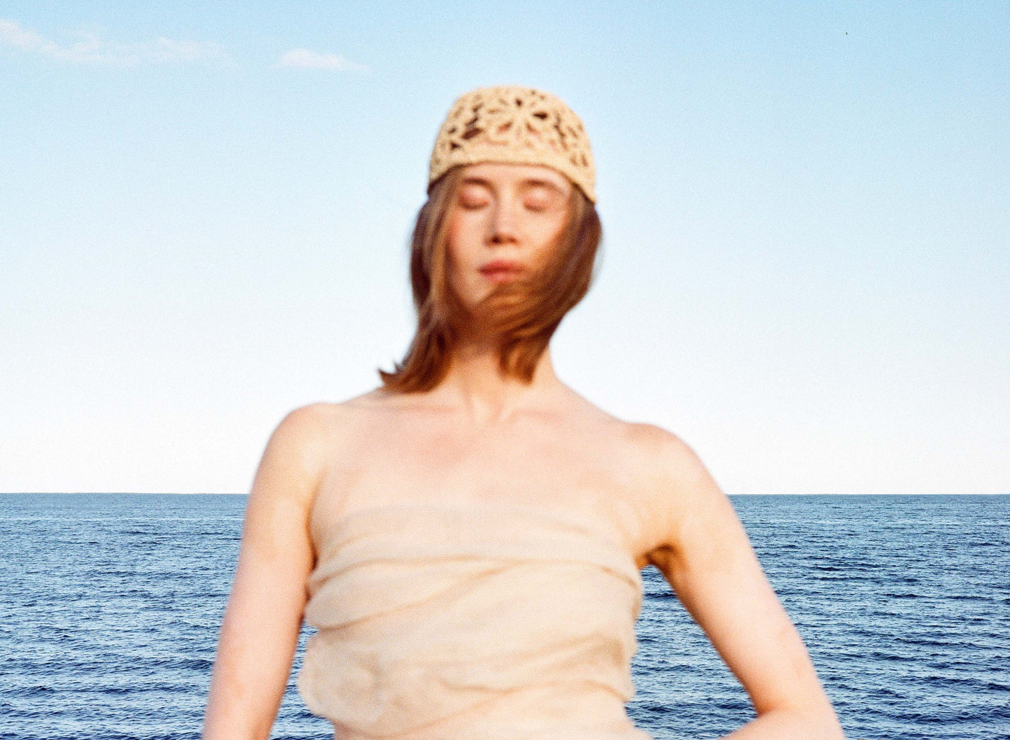 Raffia Flower Cap - All colours