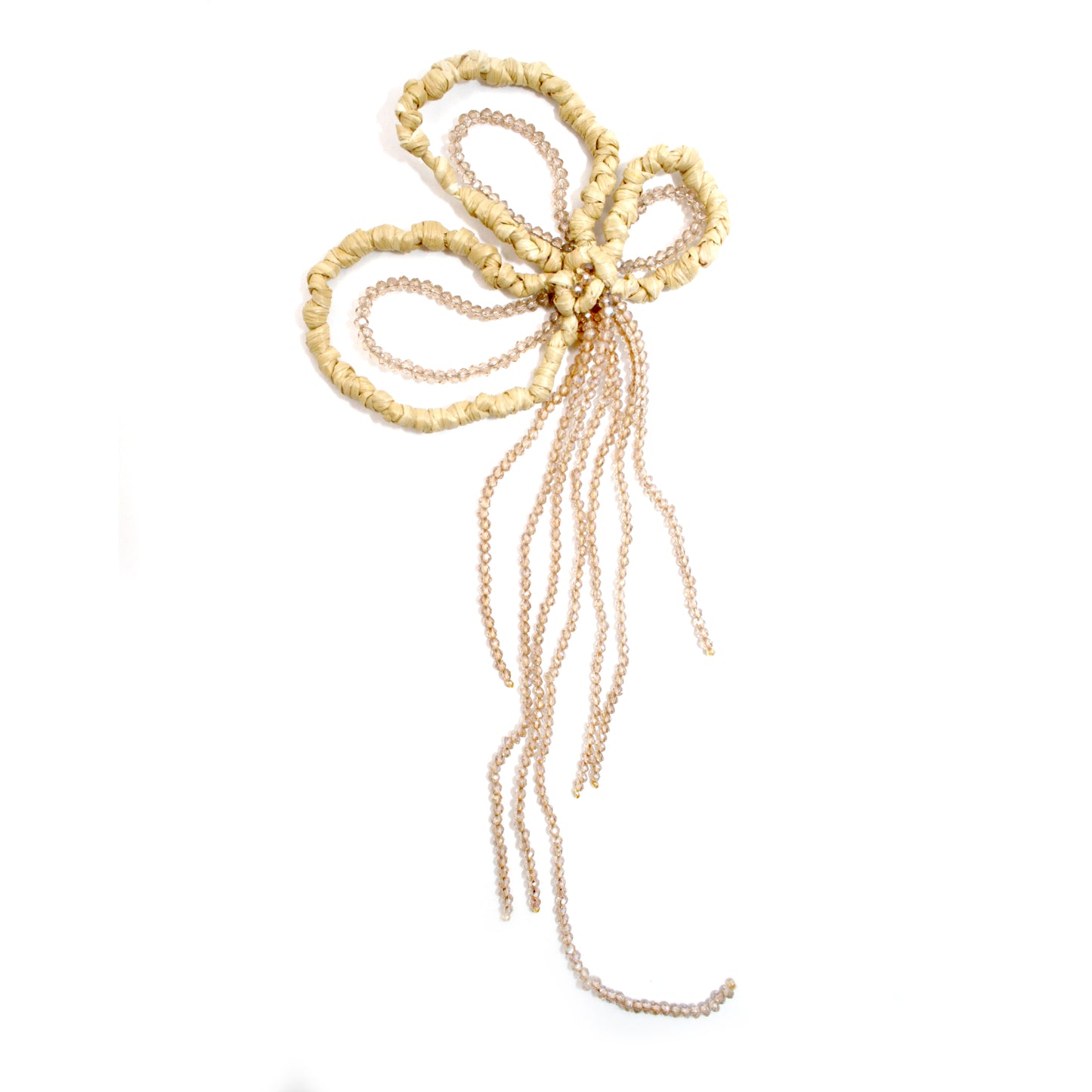 Raffia Brooch