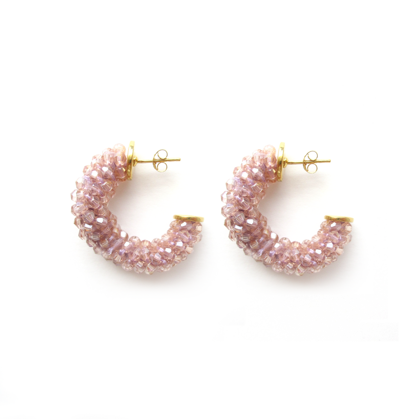 Beaded Wave Earrings