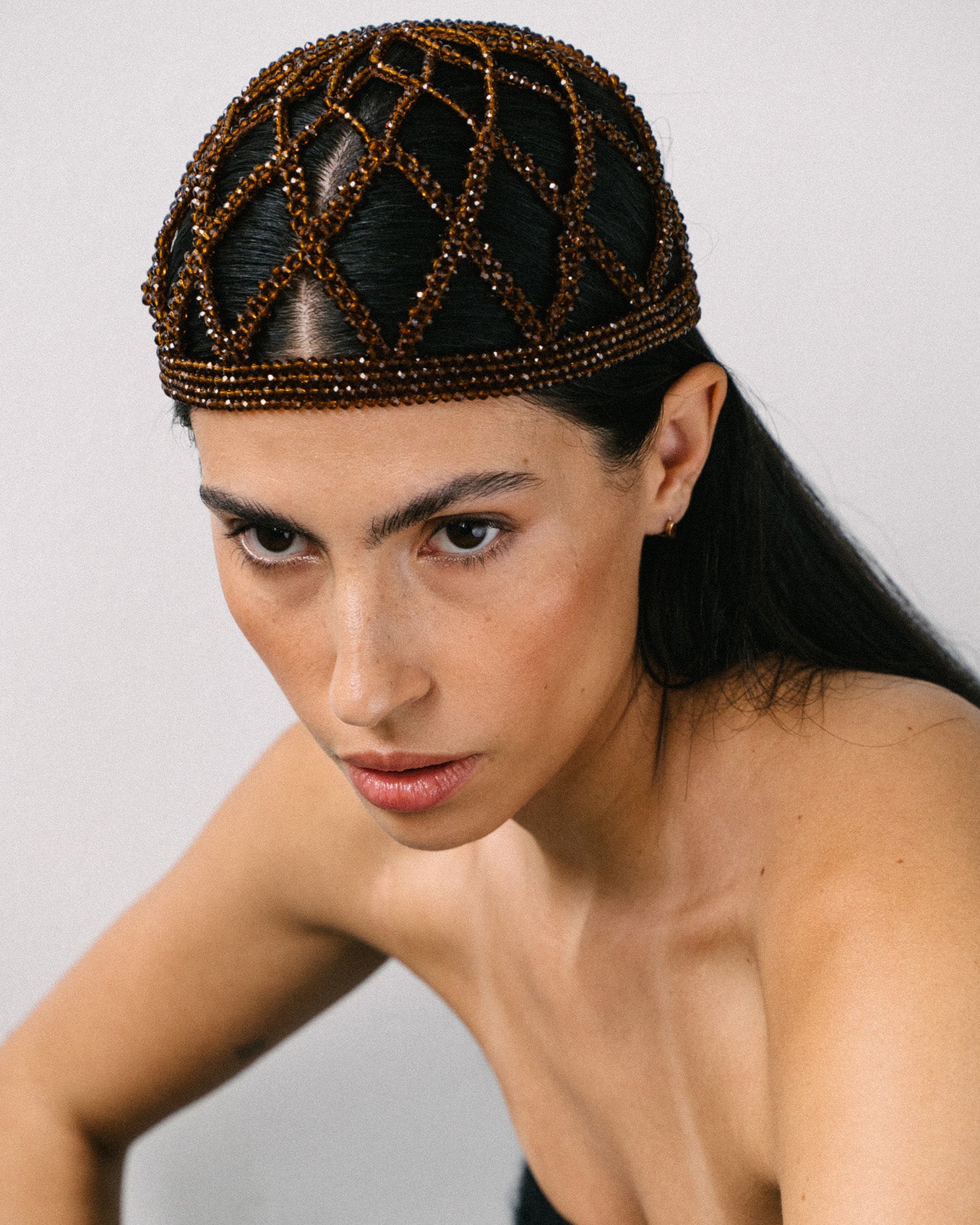 Bathing Cap Chocolate Brown