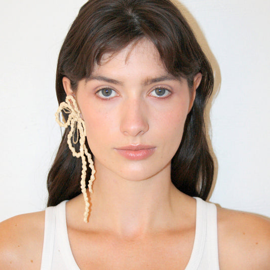 Raffia Earring - All Colours