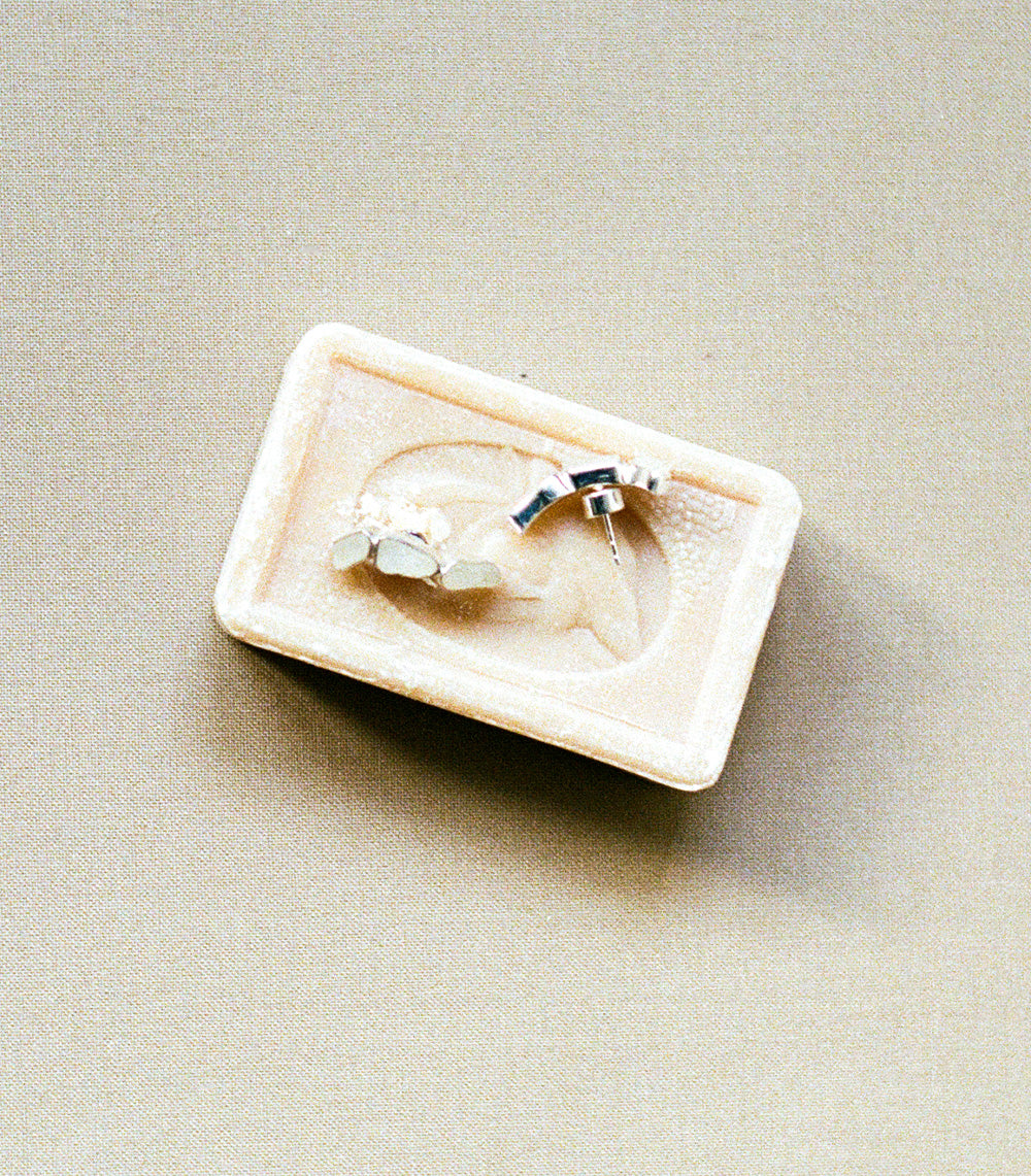 Trilogy Studs Silver