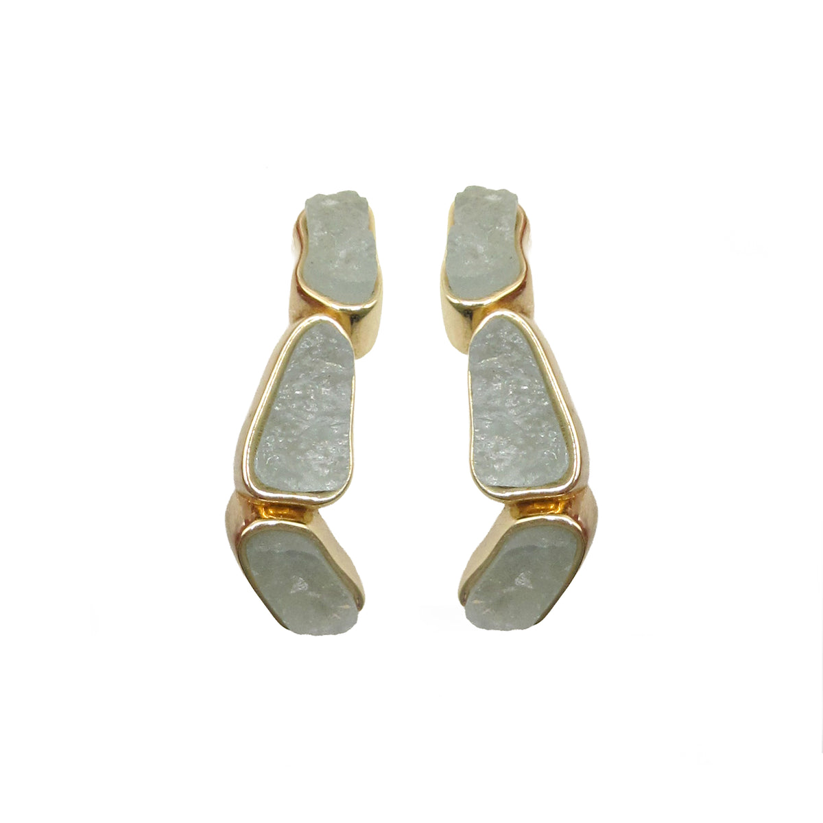 Trilogy Studs Gold