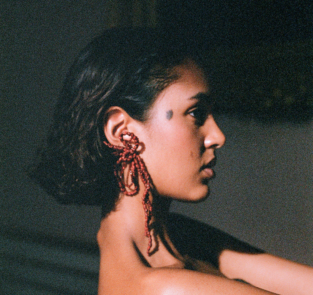 Raffia Earring