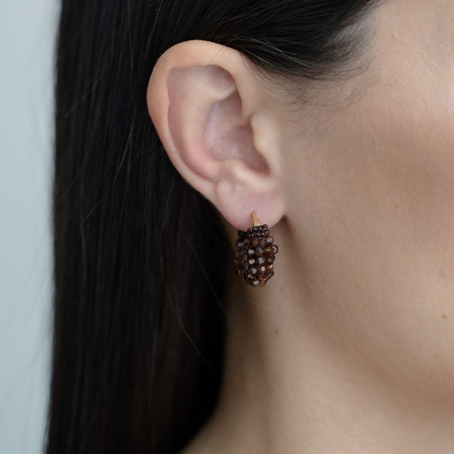 Beaded Hoops Classic