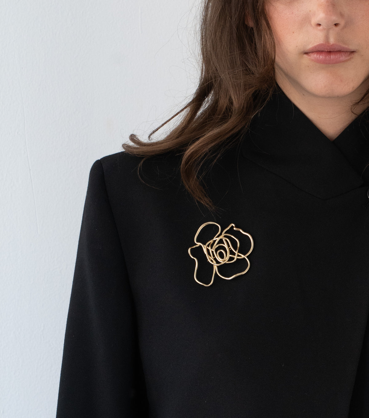 Wired Flower Brooch