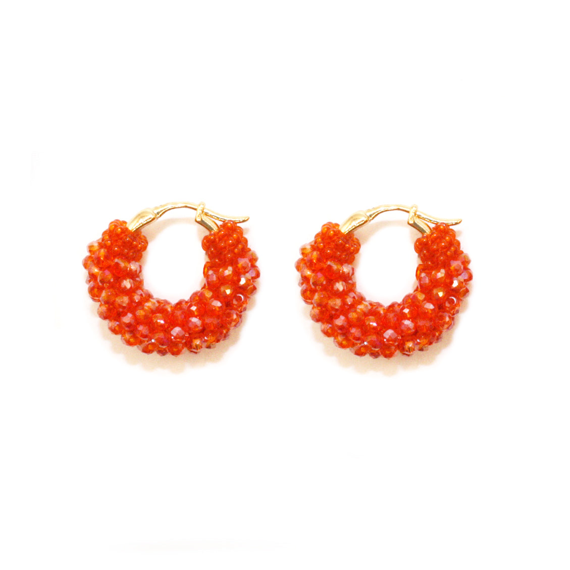 Beaded Hoops Classic - All Colours