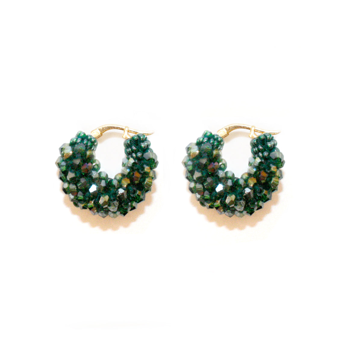 Beaded Hoops Classic - All Colours