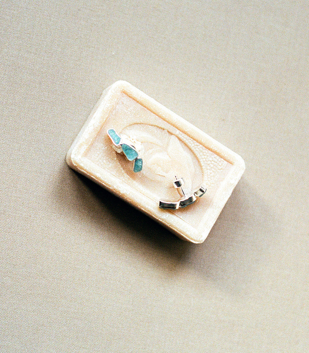 Trilogy Studs Silver