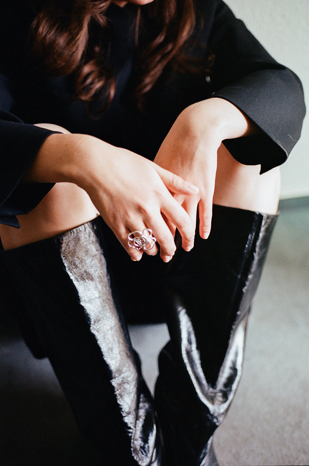 Wired Flower Ring