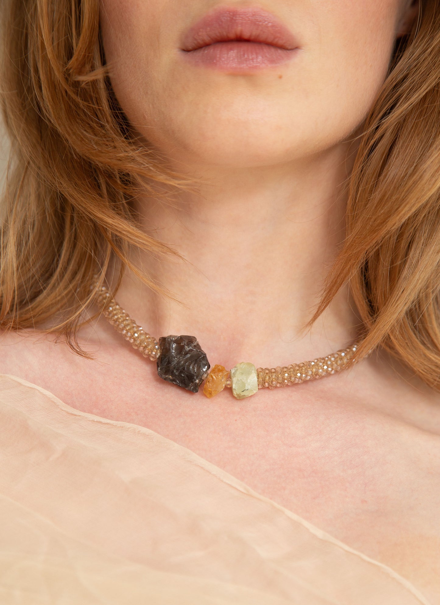 Smoky Quartz Necklace