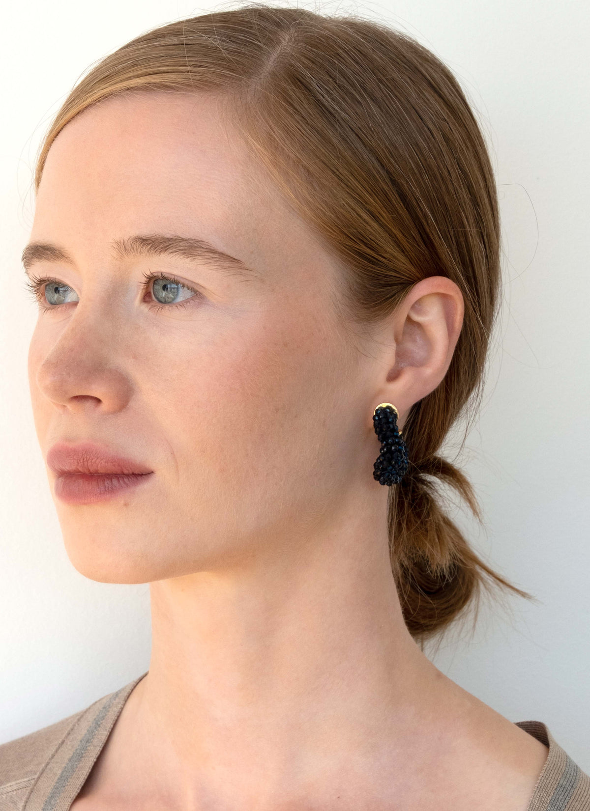 Beaded Wave Earrings