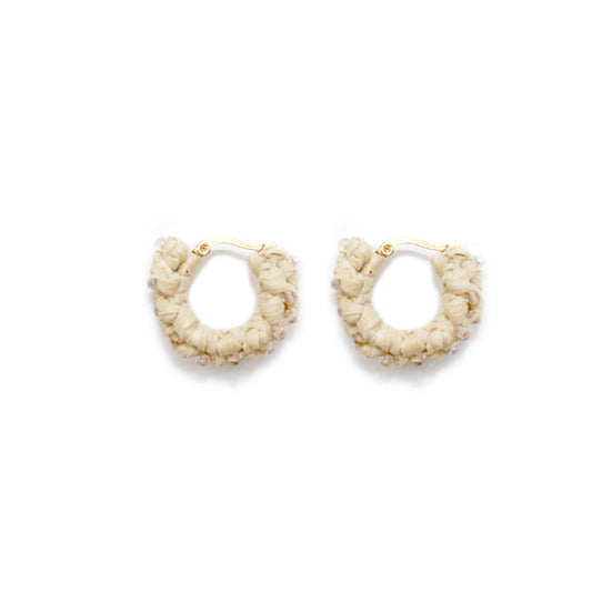Raffia Hoops