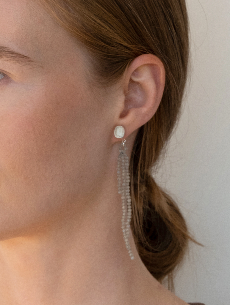 Fringed Stopper Silver