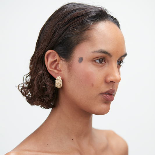 Raffia Hoops