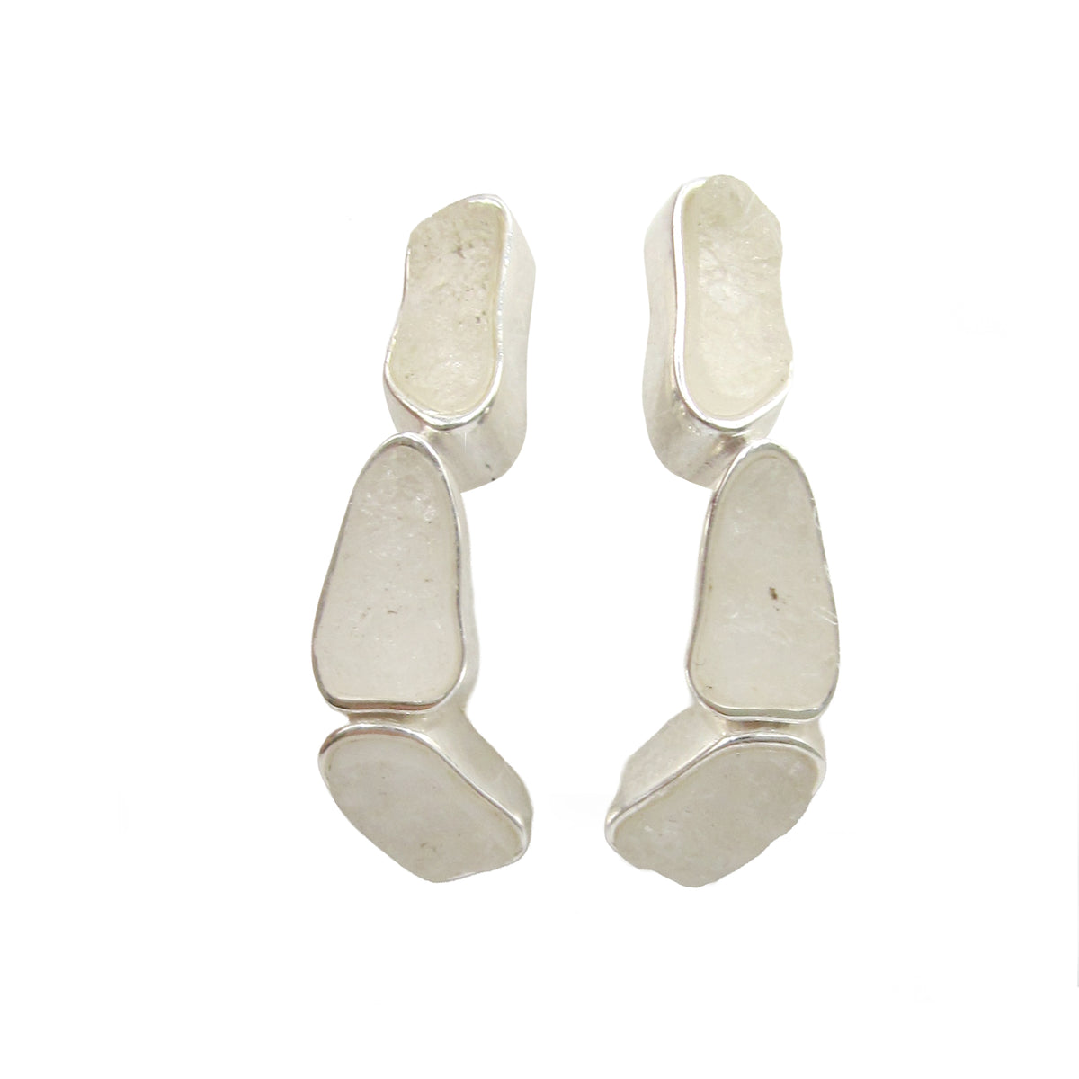 Trilogy Studs Silver