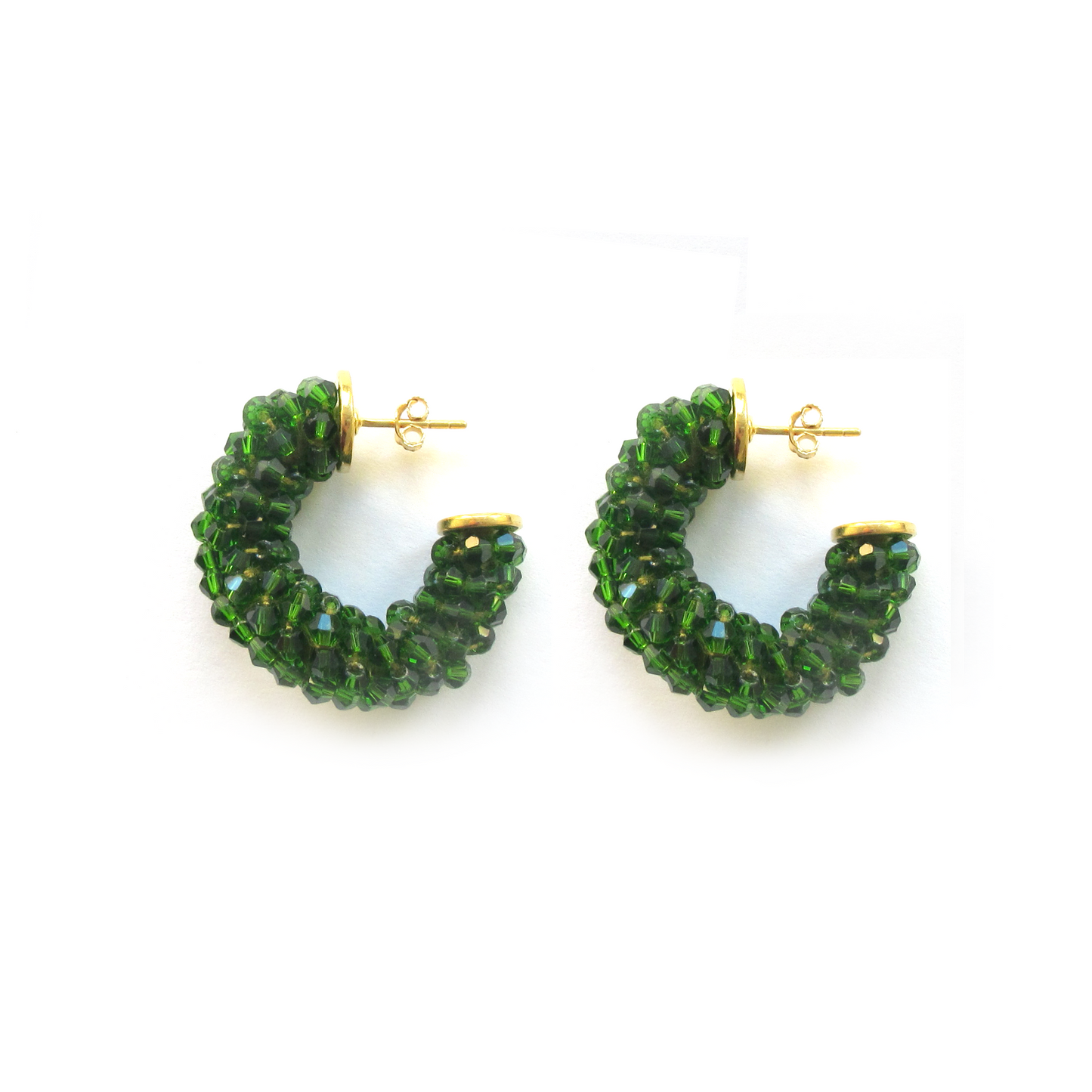 Beaded Wave Earrings