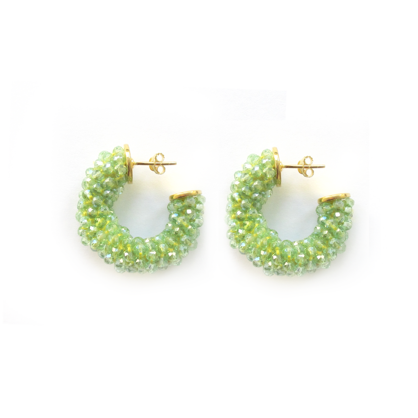 Beaded Wave Earrings