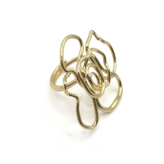 Wired Flower Ring