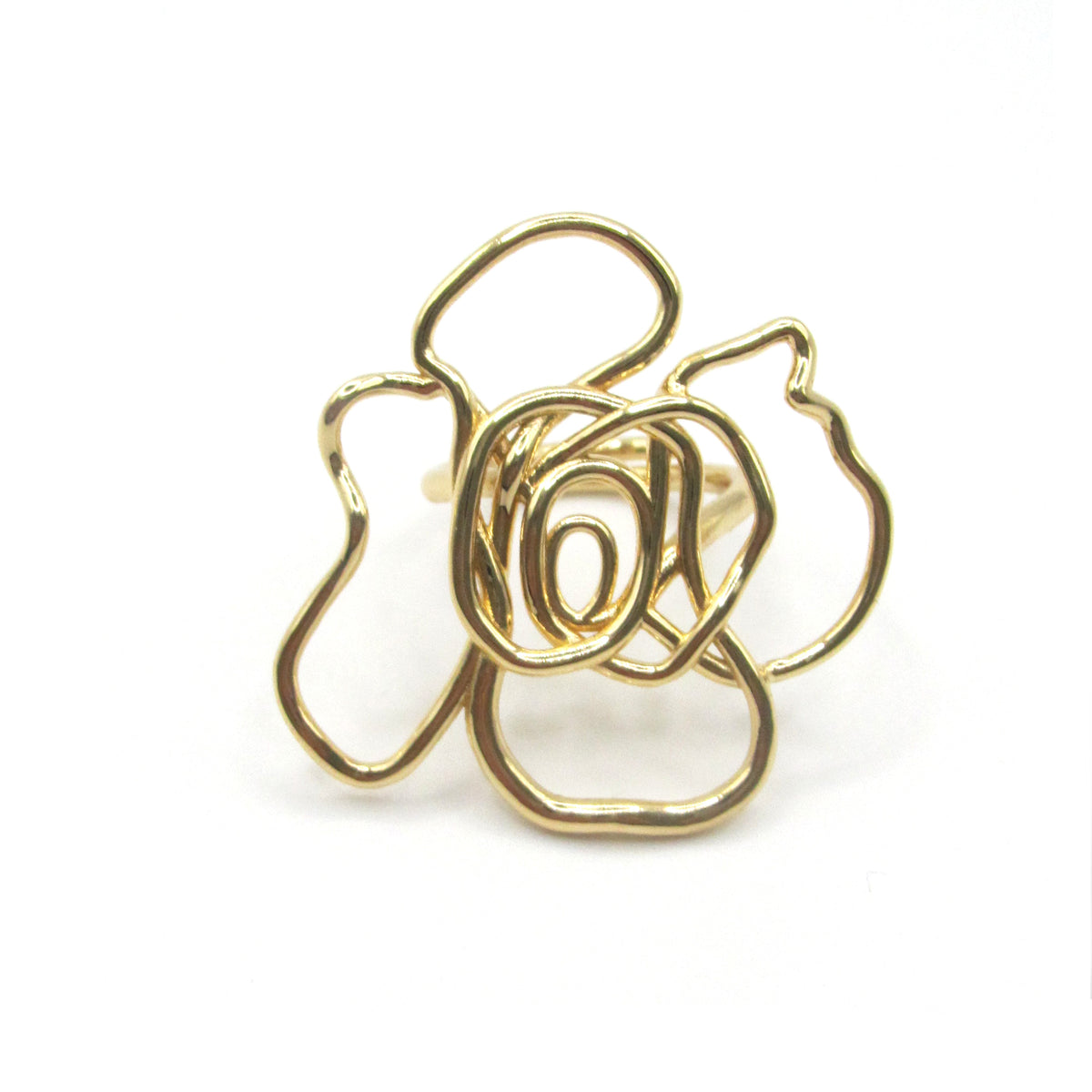 Wired Flower Ring