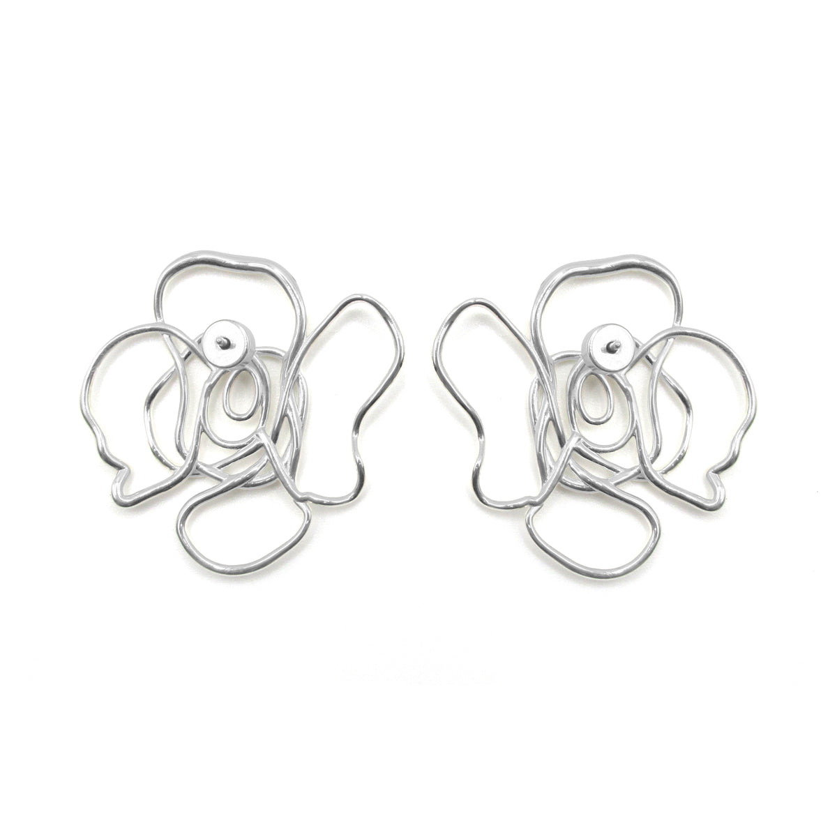 Wired Flower Earrings