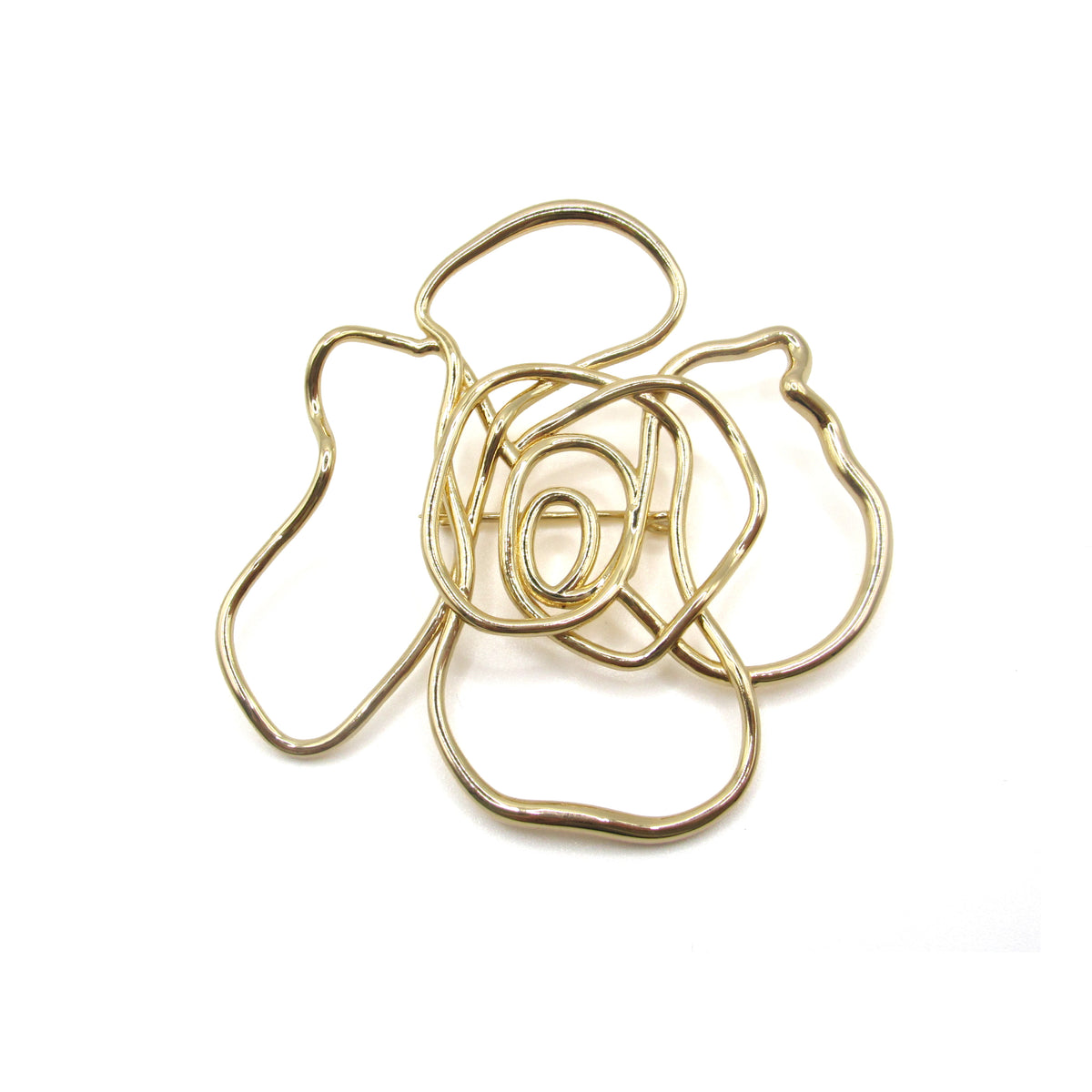 Wired Flower Brooch