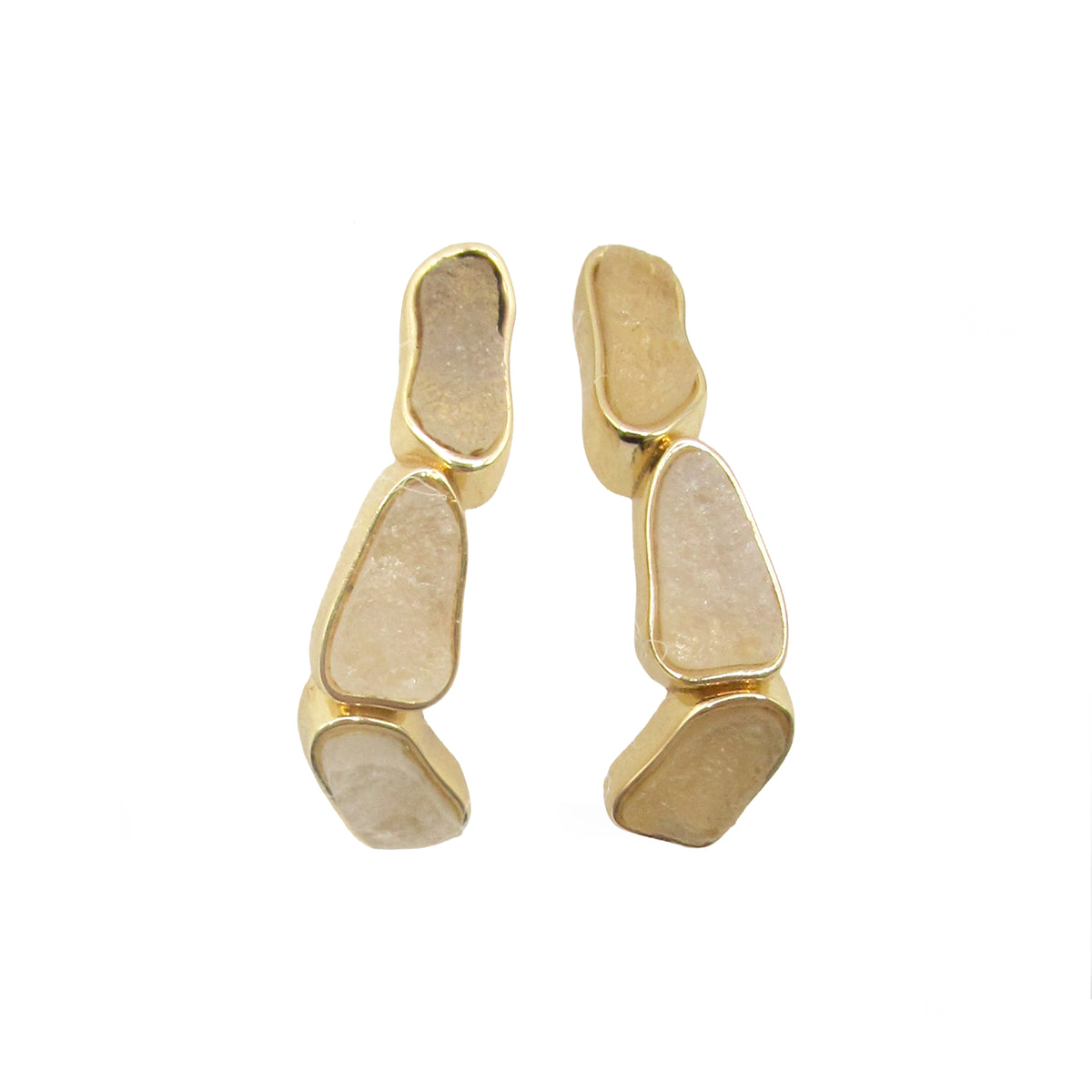 Trilogy Studs Gold