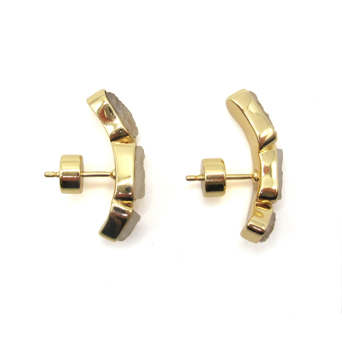 Trilogy Studs Gold