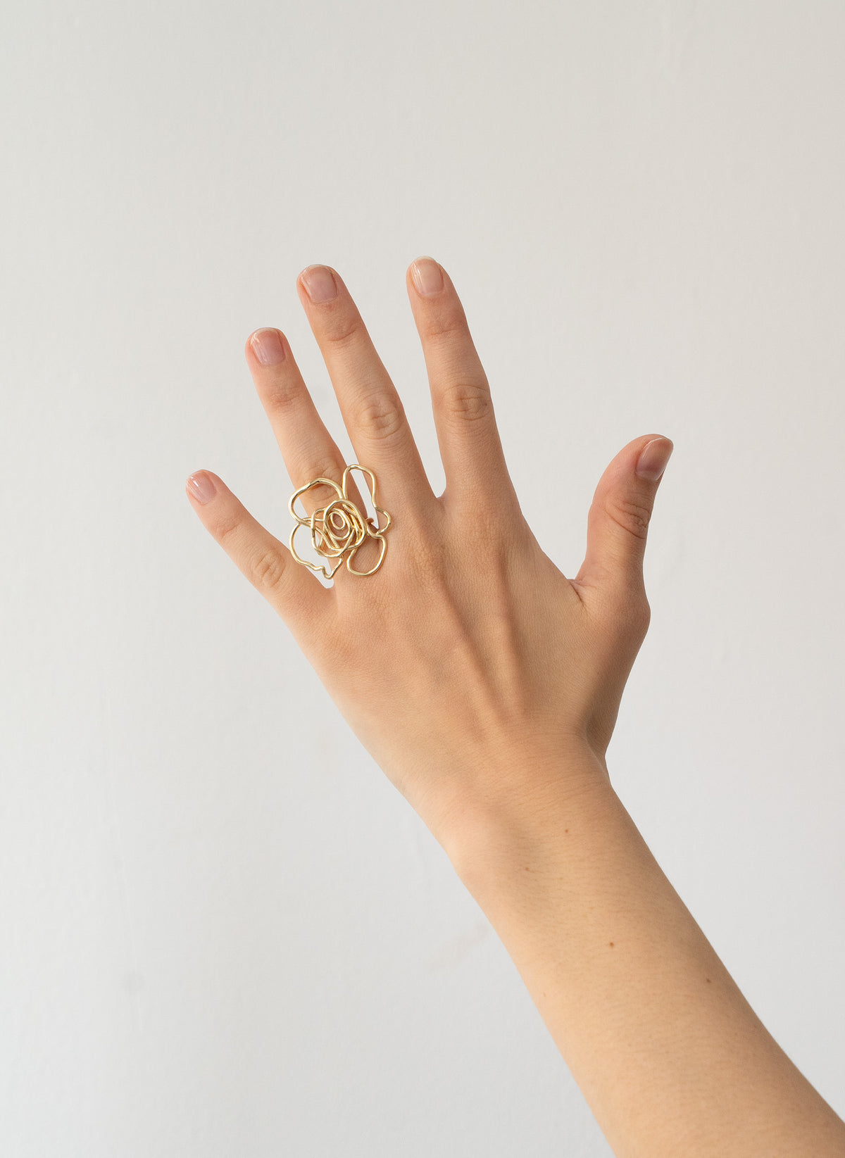 Wired Flower Ring