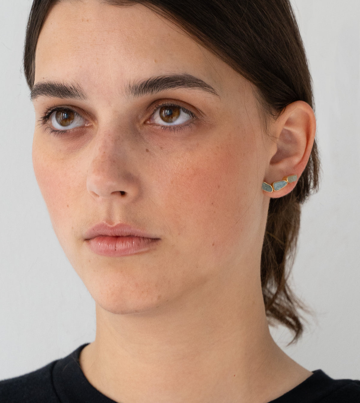 Trilogy Studs Gold