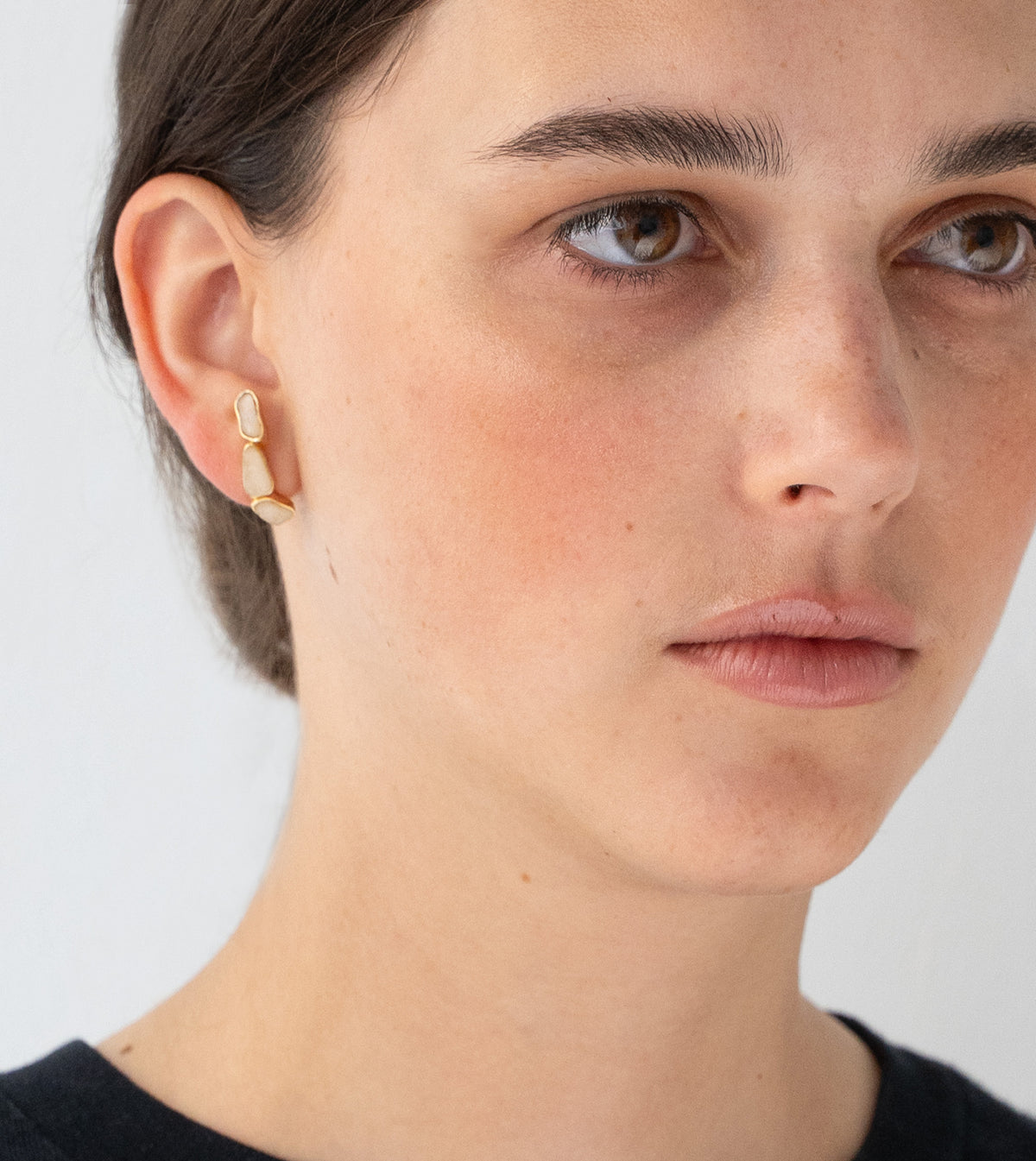 Trilogy Studs Gold
