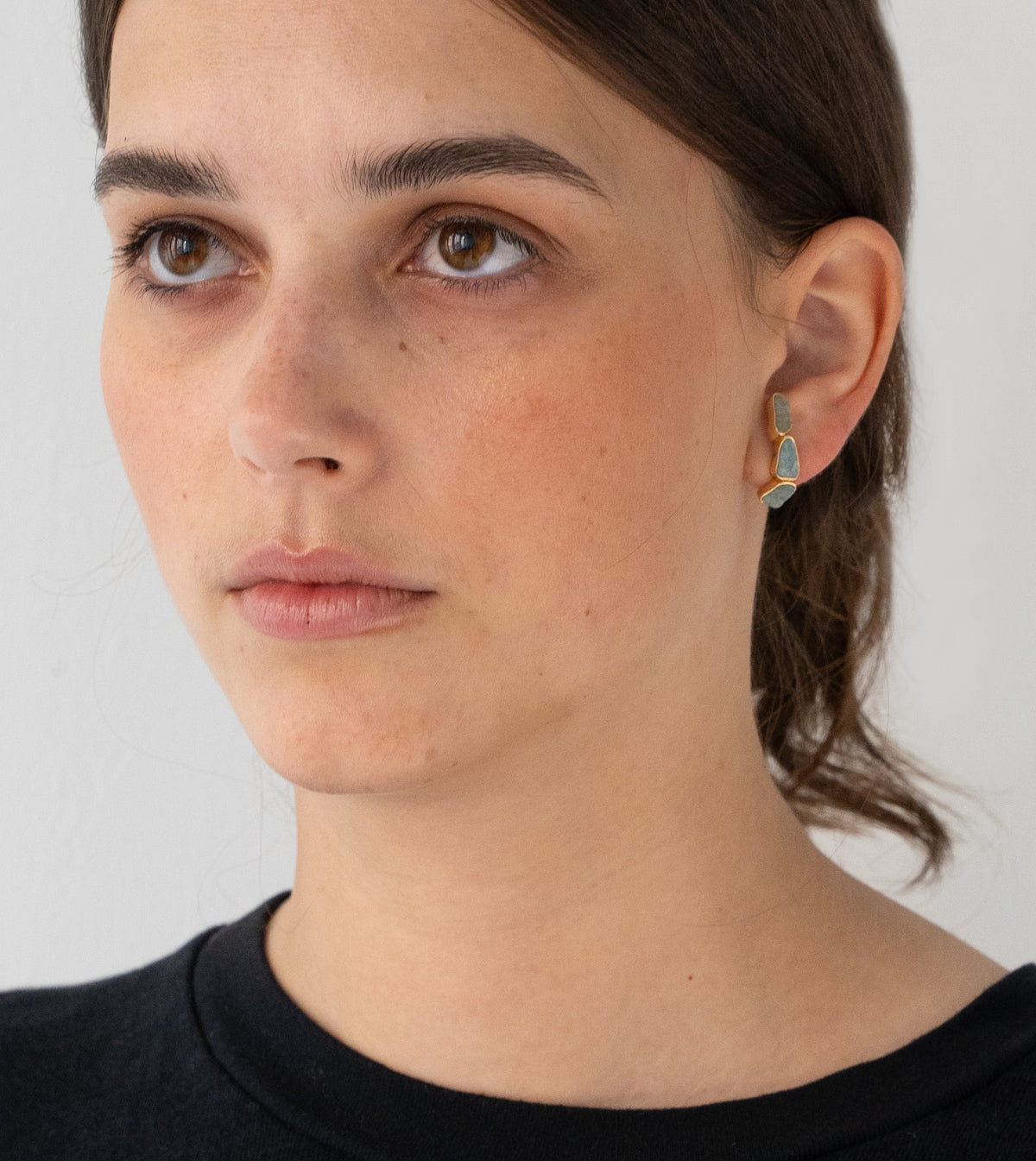 Trilogy Studs Gold