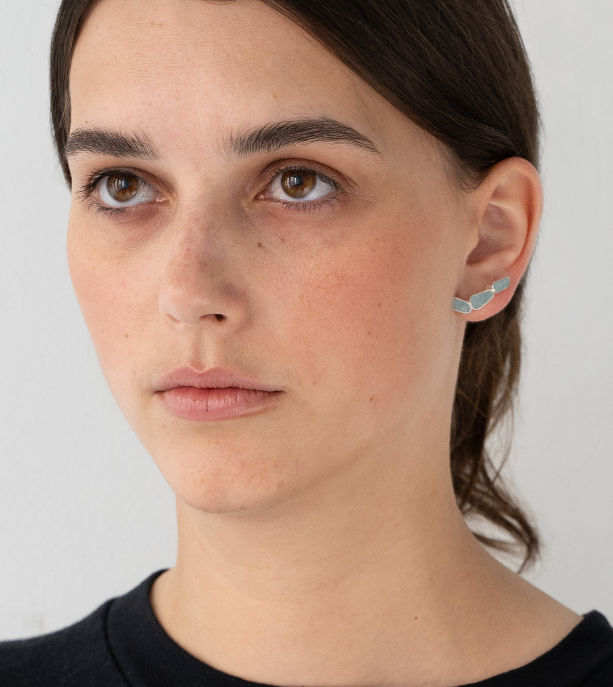 Trilogy Studs Silver