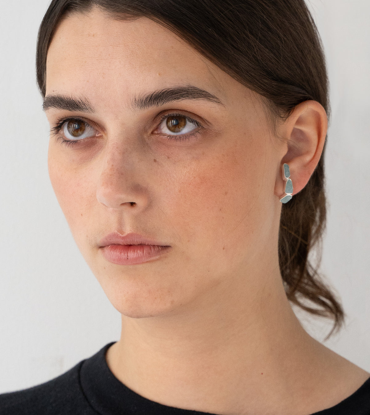 Trilogy Studs Silver