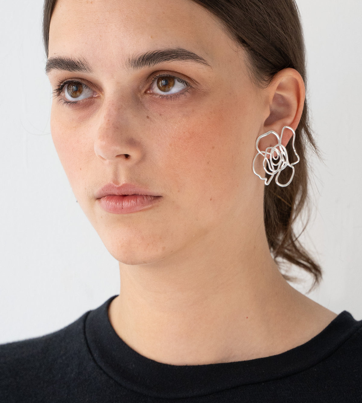 Wired Flower Earrings